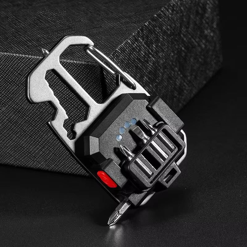 Compact & Powerful: Ultra Small Mini LED Flashlight Keychain with Multiple Light Modes